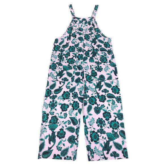 ANTHROPOLOGIE Corey Lynn Calter Linen Gardenia Jumpsuit Wide Leg Overall Boho - Picture 1 of 8